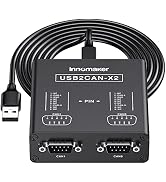 Dual Channels USB to CAN Converter for Raspberry Pi5/4/Pi3B+/Pi3/Pi Zero(W)/Jetson Nano/Tinker Bo...
