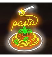 Pasta Neon Signs for Wall Decor Neon Lights for Bedroom Led Business Signs Suitable for Italian P...