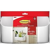 Command 10 Lb Large Organizing Caddy with 4 Strips, 9.91" x 3.38" x 5.15", Heavyweight Damage-Fre...