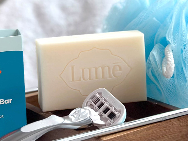 Lume Acidified Cleansing Bar Bathroom