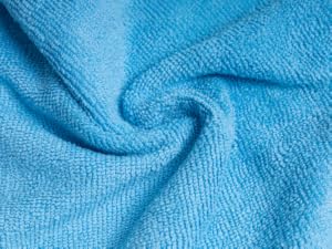 Blue Microfiber Cloth texture
