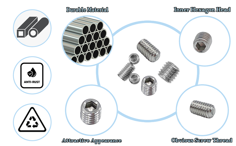 metric set screws