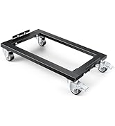 KEDSUM Furniture Dolly 2200LBS Capacity, Heavy Duty Moving Dolly with Iron Pipes Reinforced Frame...