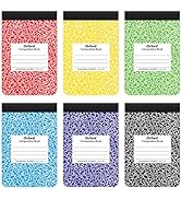 Oxford Jr. Composition Notebooks, Half Size, Top Bound, 7-1/2" x 4-7/8", College Ruled Paper, 80 ...