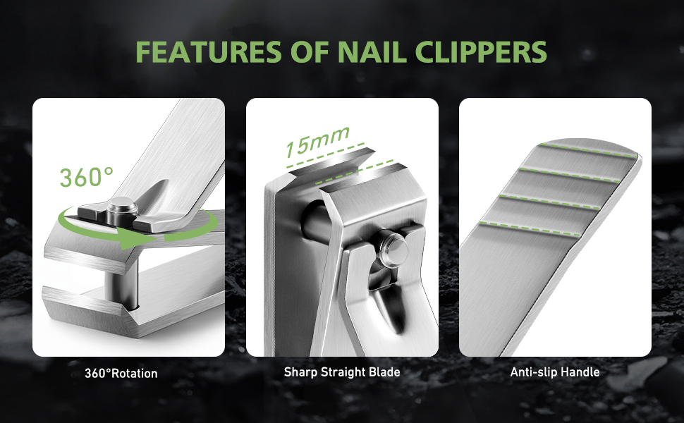 straight toenail clippers