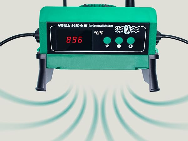 This fume-directing fender design helps block disruptive airflow