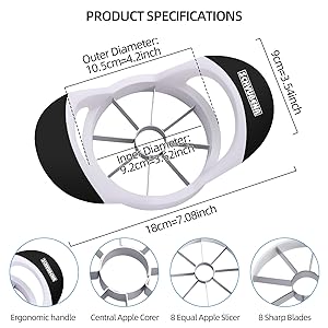 apple cutter black