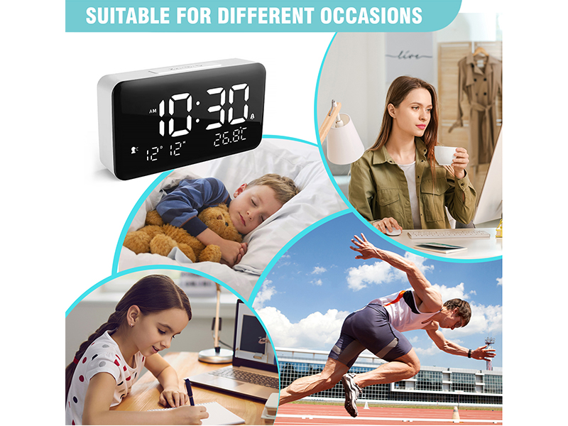 A clock and timer for study working sports