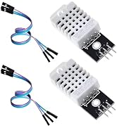 2-Pack DHT22/AM2302 Digital Temperature and Humidity Sensor Module Temperature Humidity Monitor S...