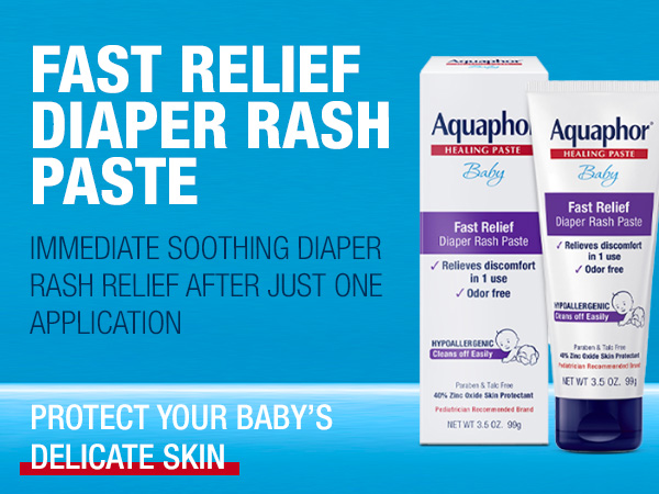 Fast relief diaper rash paste: Immediate soothing diaper rash relief after just one application