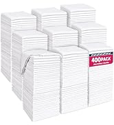 TEAWOO Microfiber Cleaning Cloths-400 Pack, Microfiber Towels Bulk, Towels for Cars, Cleaning Rag...