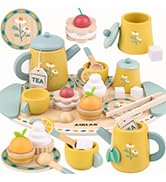 Wooden Tea Set