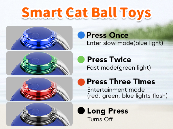 interactive rolling cat toy