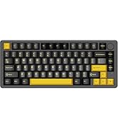 FELICON x ATTACK SHARK X86 75% Aluminum CNC Wireless Mechanical Gaming Keyboard with Volume Knob,...