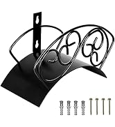 Garden Hose Holder, Heavy Duty Water Hose Holder for Outside Wall Mount Hose Hanger Organizer Dec...