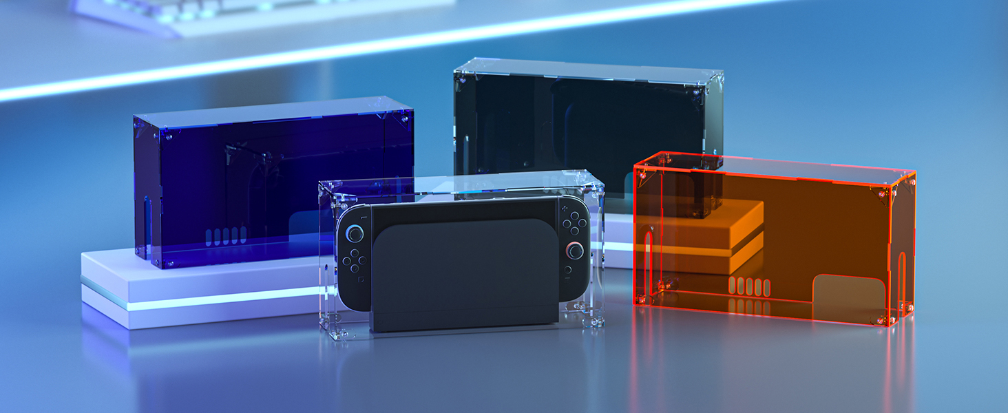 PlayVital Clear Acrylic Dust Cover for Nintendo Switch 2