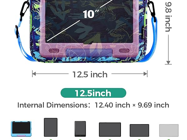 fire hd 10 tablet carrying bag kids