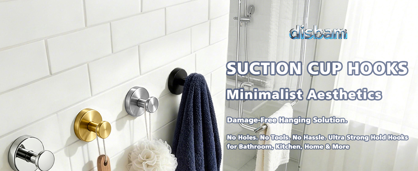 suction cup hooks brushed nickel towel hooks for bathroom vanity glass mirrors polished tile wall