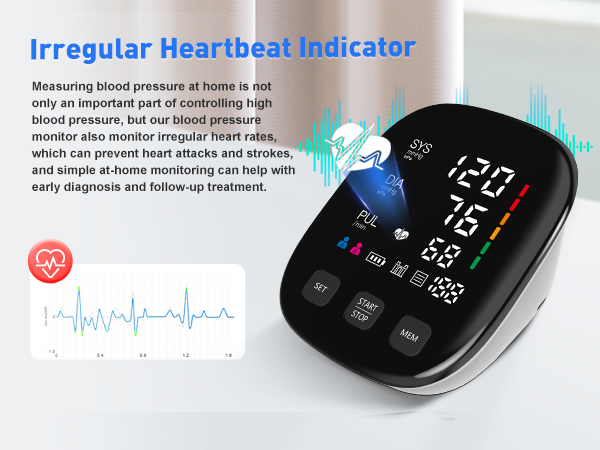 Irregular Heartbeat Indicator