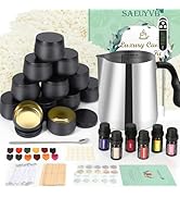 SAEUYVB Candle Making Kit for Adults - Full Set Candle Making Supplies - Soy Candle Kit - DIY Sta...