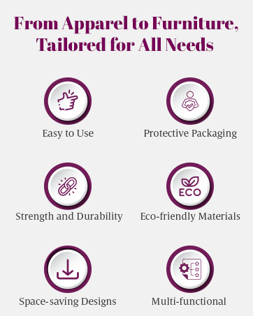 From Apparel to Furniture, tailored for all needs