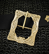 Solid Brass Belt Buckle