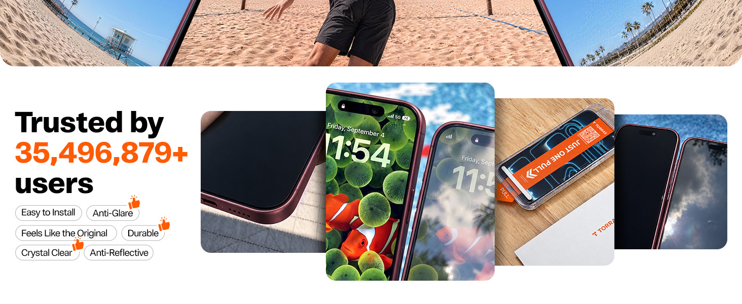 for iPhone 18 Pro max Screen Protector Anti-Reffective Anti-Glare