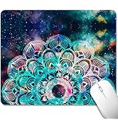 ALILANG Mouse Pad, Premium-Textured Mouse Mat, Easy Gliding Waterproof Mousepad with Stitched Edg...