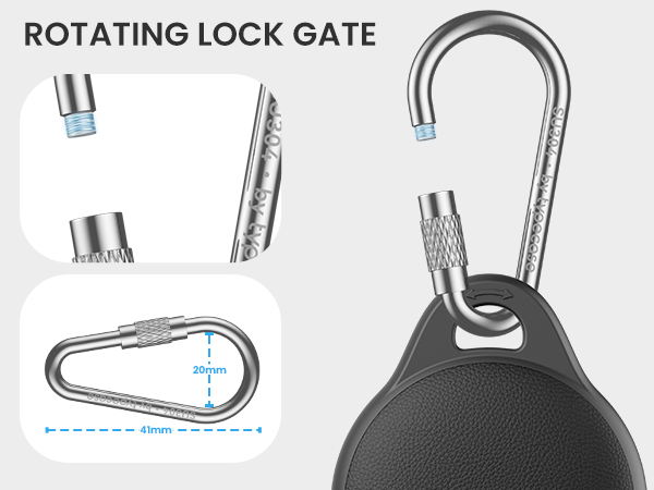 keychain airtag holder