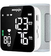Blood Pressure Monitors for Home Use, maguja Rechargeable Blood Pressure Cuff Wrist Electronic Sp...
