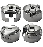 Fbshicung 4pcs Walking Foot Large (M) Bobbin Case #18045 Compatible with CONSEW 205RB,206RB,JUKI ...
