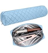 Suafrnut Large Hot Hair Tools Organizer Bag Portable Travel Heat Resistant Storage Case Pouch for...