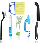 Groove Gap Cleaning Tools,6pcs Hand-Held Door Window Track Cleaning Brush,Blinds Cleaner,Tile Joi...