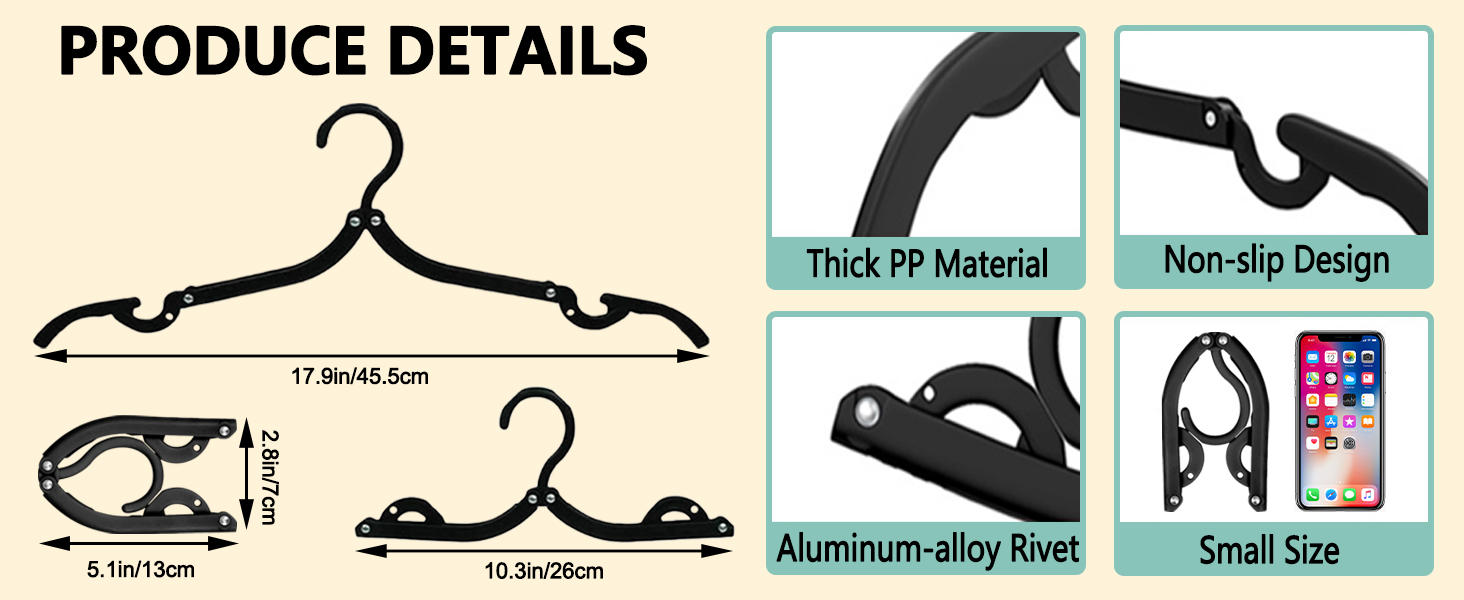 foldable hangers