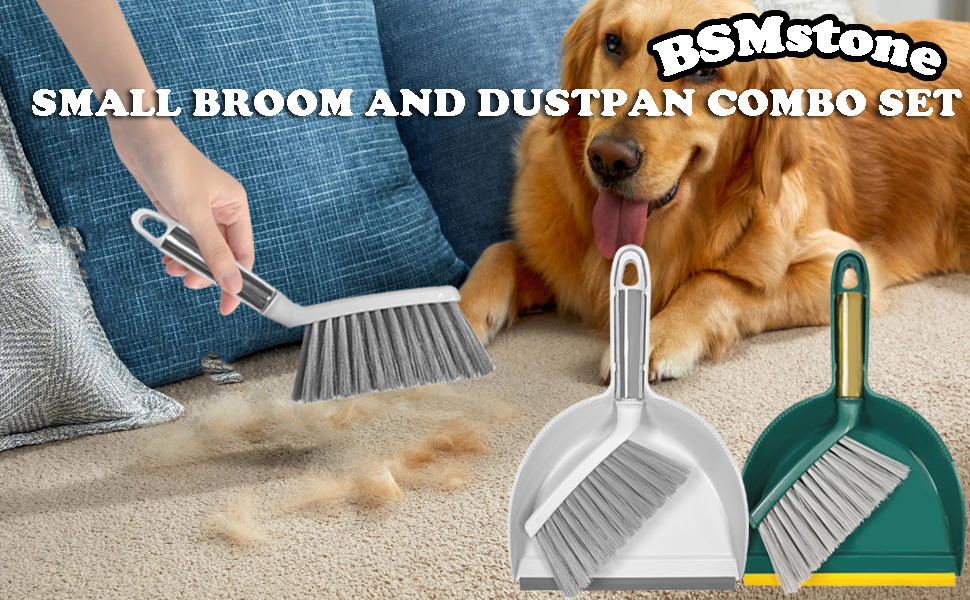 broom with dustpan combo set