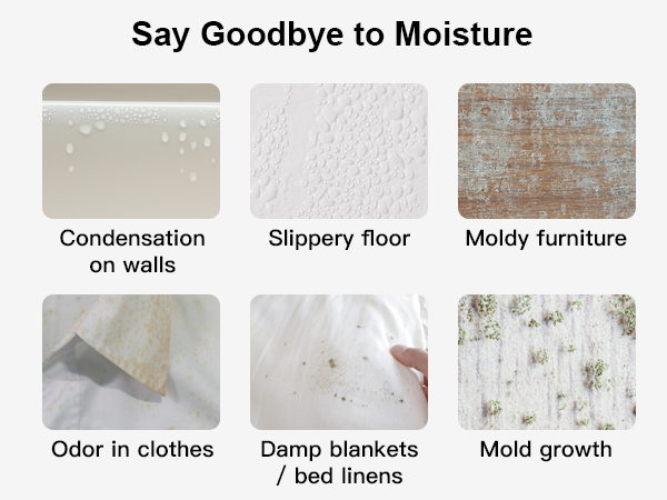 say goodbye to moisture