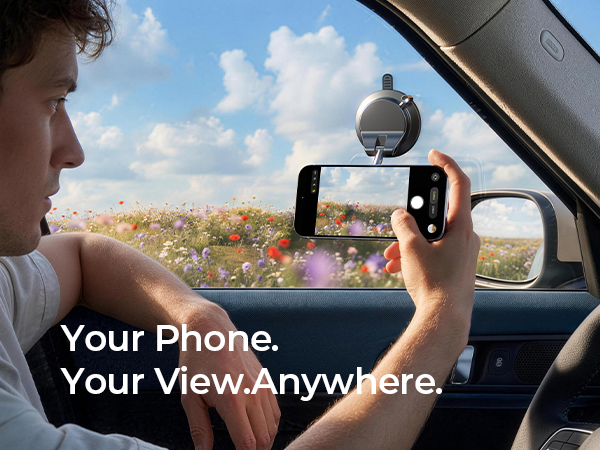 vacuum suction cup phone mount,