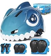 FUNWICT Bike Helmet for Kids 3-5-8 Toddler Bike Helmet Animal 3D Cartoon Boys Girls Safety Adjust...