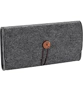 ProCase Carrying Case for 2025 Nintendo Switch 2; Portable Travel Bag Ultra Slim Felt Pouch with ...