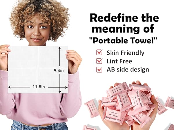 Redefine the meaning of Portable Towel
