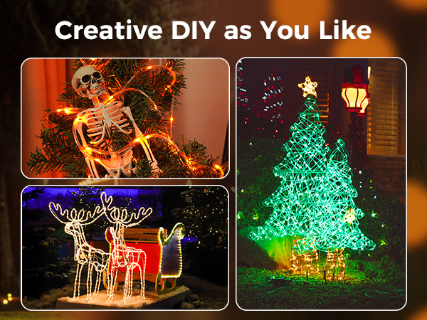 Christmas lights outdoor