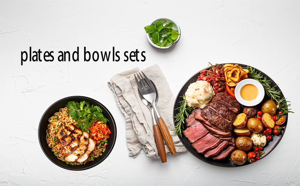 plates and bowls sets