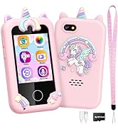 Delighkidz Kids Phone Unicorn Toys for Girls Unicorn Gifts for Girl Toddler Learning Toys for 3 4...