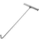 DOITOOL Manhole Cover Hook,15 Inch Heavy Duty Handy Hook,Stainless Steel Lifting,Storm Drain Cove...