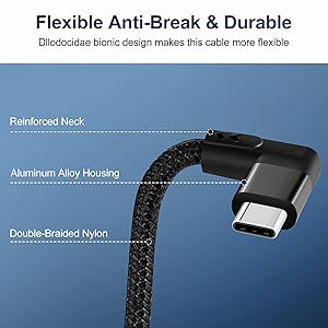 90 Degree Right Angle USB C
