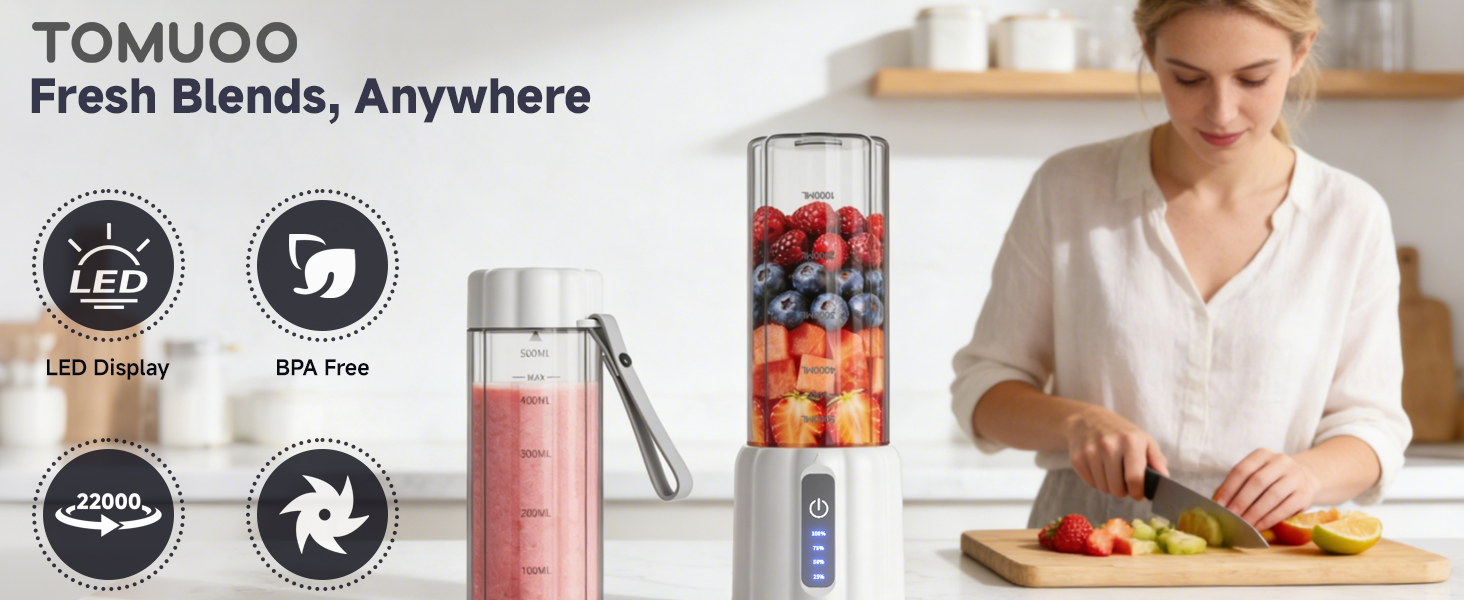 Portable blender