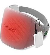 ALLJOY Portable Heating Pad, Cordless Rechargeable Heating Pad for Back Pain Relief, Battery Powe...