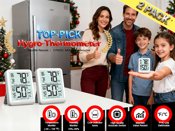 temperature and humidity monitor