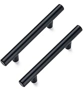 Aegero 10 Pack 5'' Cabinet Pulls Matte Black Stainless Stainless Steel Kitchen Drawer Pulls Cabin...