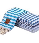GOLD CASE HOME COLLECTION Myra Original Turkish Hand Towels for Bathroom Set of 5-100% Cotton Lux...